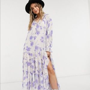 Free People Groovy floral maxi dress